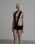 Asymmetric Strap Mini Dress